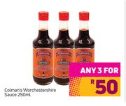 Colman's Worchestershire Sauce-For Any 3 x 250ml