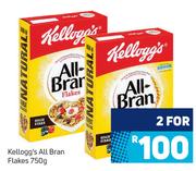 Kellogg's All Bran Flakes-For 2 x 750g