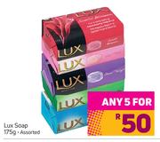 Lux Soap Assorted-For Any 5 x 175g