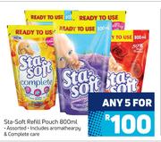 Sta Soft Refill Pouch Assorted-For Any 5 x 800ml