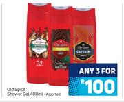 Old Spice Shower Gel Assorted-For Any 3 x 400ml