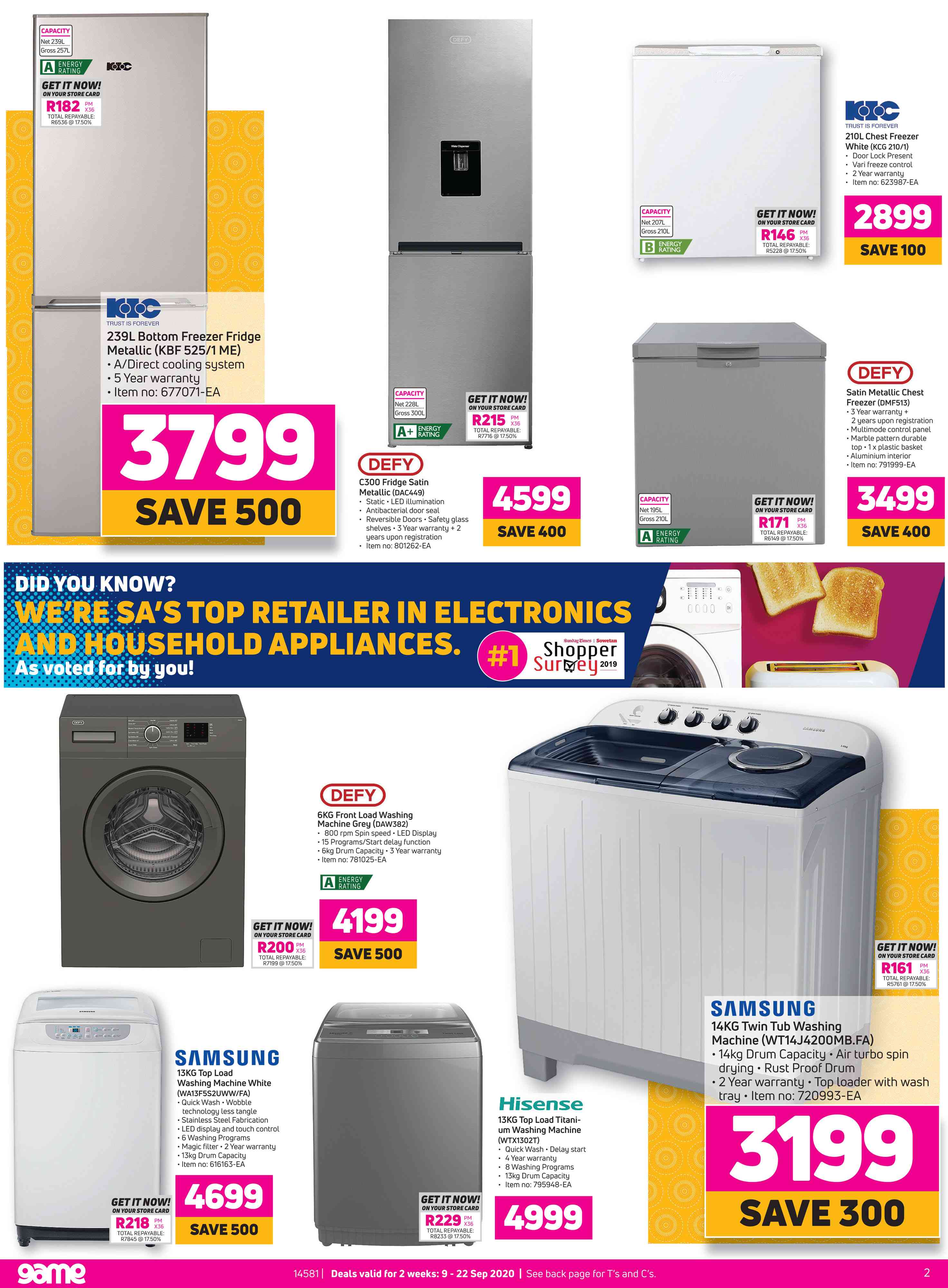 Special Defy 6Kg Front Load Washing Machine (Grey) DAW382 — www.guzzle