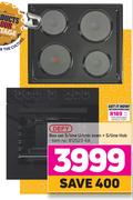 Defy Box Set S/Line U/Cntr Oven + S/Line Hob