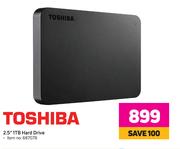 Toshiba 2.5" 1TB Hard Drive