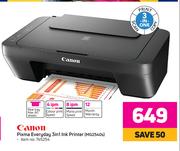 Canon Pixma Everday 3 In 1 Ink Printer MG2540S