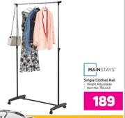 Mainstays Single Clothes Rail