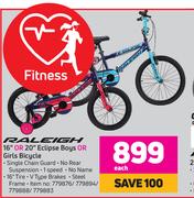 Raleigh 16" Or 20" Eclipse Boys Or Girls Bicycle-Each