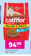 Catmor Cat Food Assorted-4Kg Each