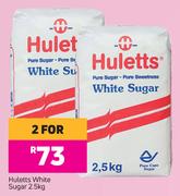 Huletts White Sugar-For 2 x 2.5Kg