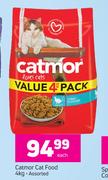 Catmor Cat Food Assorted-4Kg Each