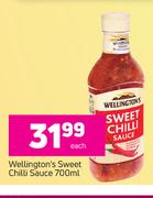 Wellington's Sweet Chilli Sauce-700ml Each