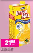 Danone Ultra Mel Vanilla Custard-1Ltr Each