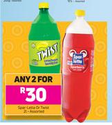 Spar Letta Or Twist Assorted-For Any 2 x 2Ltr