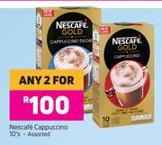 Nescafe Cappuccino Assorted-For Any 2 x 10's