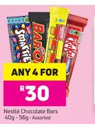 Nestle Chocolate Bars Assorted-For Any 4 x 40g/56g