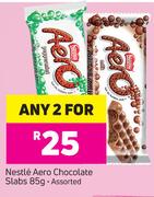 Nestle Aero Chocolate Slabs Assorted-For Any 2 x 85g