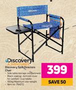 Discovery Adventures Split Directors Chair