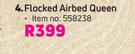 Camp Master Flocked Airbed Queen