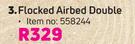 Camp Master Flocked Airbed Double