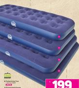 Camp Master Flocked Airbed Single