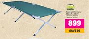 Camp Master Aluminium Stretcher-204 x 75 x 45cm