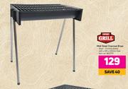 Expert Grill Mild Steel Charcoal Braai-445 x 295 x 510mm