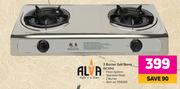 Alva 2 Burner Gas Stove GCS04