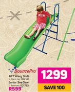 Bounce Pro 6Ft Wavy Slide