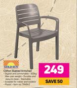 Goldsun Clifton Slatted Armchair