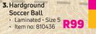Shoot Size 5 Hardground Soccer Ball