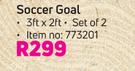 Shoot Soccer Goal 3 Ft x 2 Ft