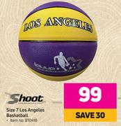 Shoot Size 7 Los Angles Basketball