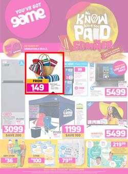 Game : We Know What You Paid Last Summer (7 October - 20 October 2020), page 1