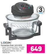 Logik Convection Oven LCQ 0012- Each