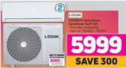Logik 12000 BTU Split Aircon Conditioner GLM-12X