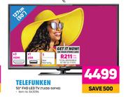 Telefunken 50" (127 cm)FHD LED TV TLEDD-50FHD