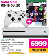 XBOX One S 1TB Plus FIFA21