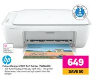 HP Colour Deskjet 2320 3 In 1 Printer 7WN42B