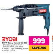 Ryobi 500W Rotary Hammer ED-500