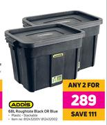 Addis 68L Roughote (Black Or Blue)-For Any 2