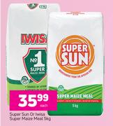Super Sun Or Iwisa Super Maize Meal-5Kg Each