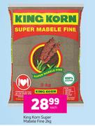 King Korn Super Mabele Fine-2Kg Each