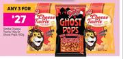 Simba Cheese Twirls 110g Or Ghost Pops 100g-For Any 3