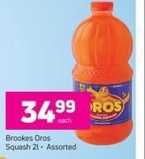 Brookes Oros Squash Assorted-2Ltr Each