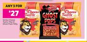 Simba Cheese Twirls 110g Or Ghost Pops 100g-For Any 3