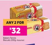 Bakers Tennis Biscuits Assorted-For Any 2 x 200g