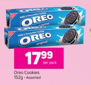 Oreo Cookies Assorted-152g Per Pack