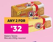 Bakers Tennis Biscuits Assorted-For Any 2 x 200g