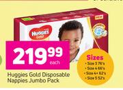 Huggies Gold Disposable Nappies Jumbo Pack-Each