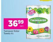 Twinsaver Roller Towels-4's Each